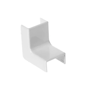 Угол внутренний для кабель-канала Экопласт MI20/10 мм цвет белый 5 шт.