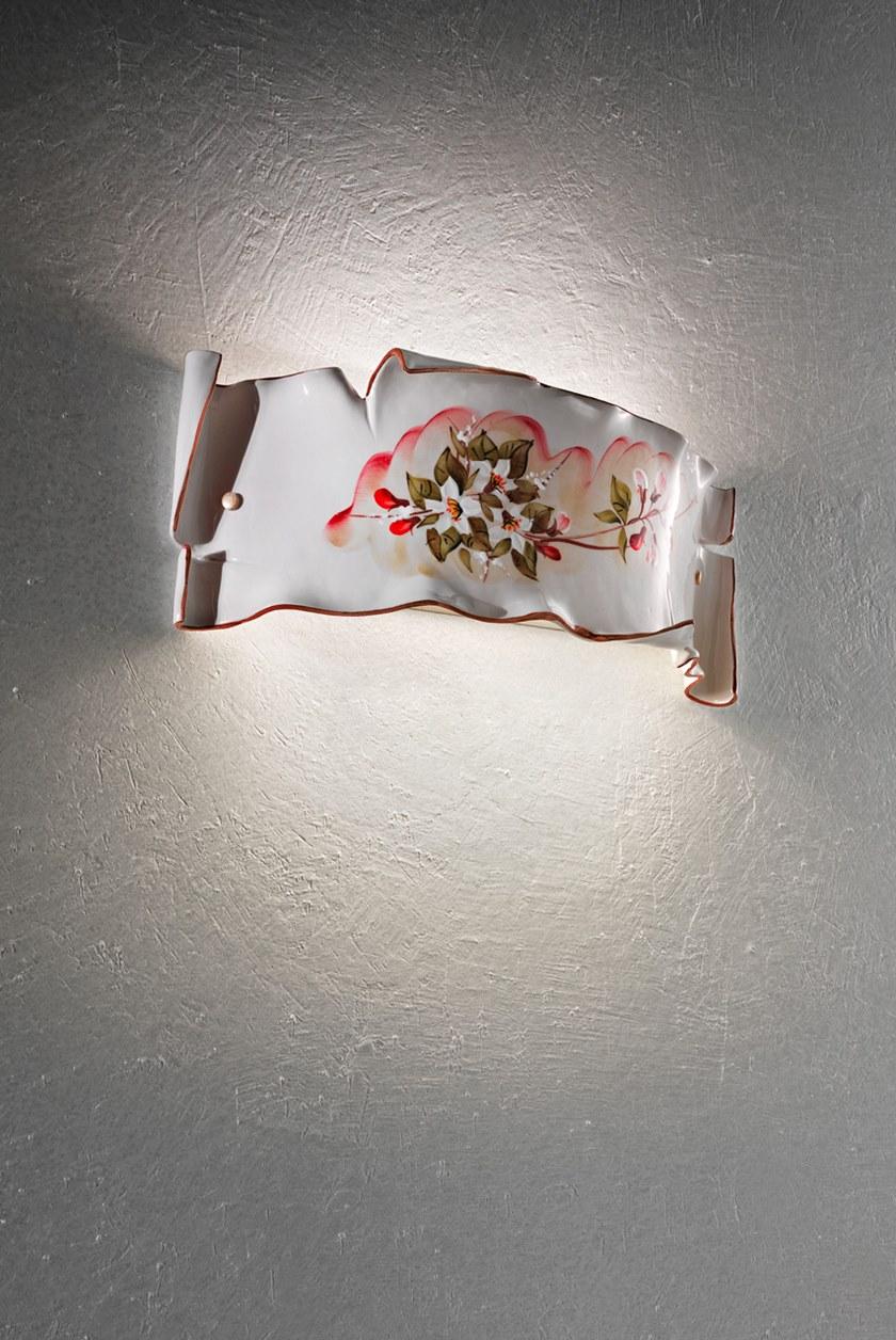 FERROLUCE Аппликация с падающим светом из керамики Milano C1108 /-27 - Вид №2