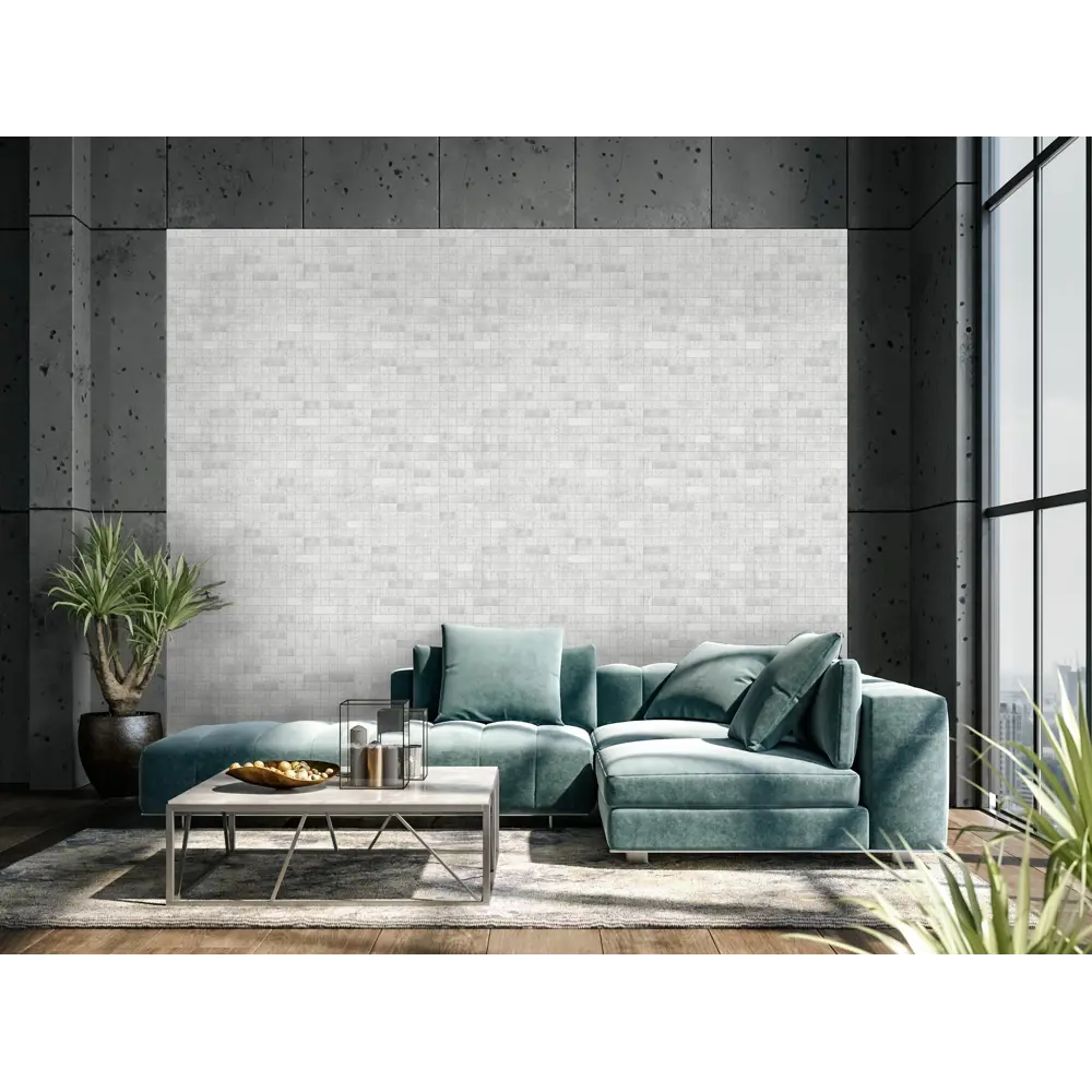 Santreyd Панель ПВХ Бетон серый для интерьерной отделки 85283443 STLM-0060871 - Вид №3