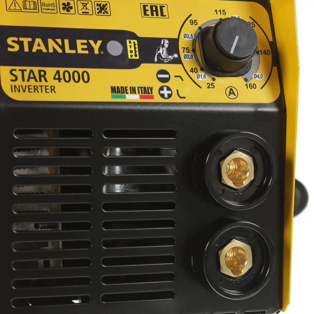 Сварочный аппарат инверторный Stanley Star 4000, 160 А, до 4 мм STLM-2185837 - Вид №4