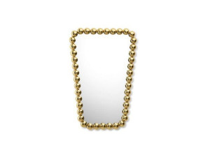 Латунное зеркало с рамкой