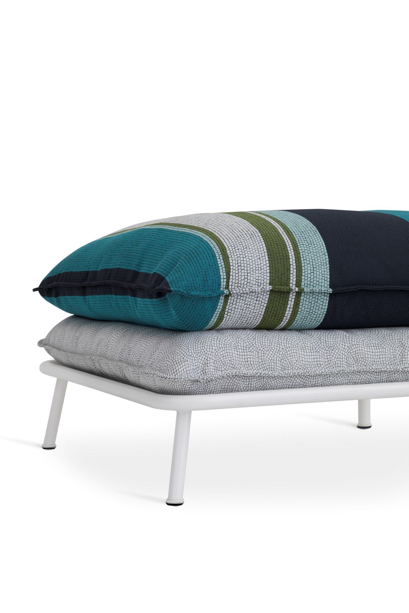 Ткань съемный квадратный садовый пуфик Sicis Lipari ARCH-00106725 - Вид №3