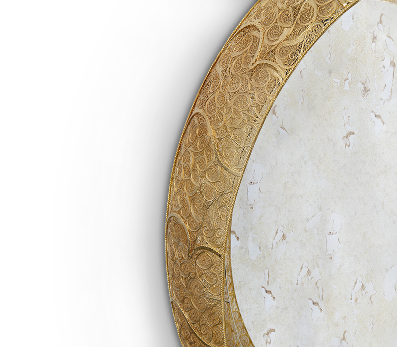 0-174 Кольцо филигрань II зеркало Boca Do Lobo  - Вид №2