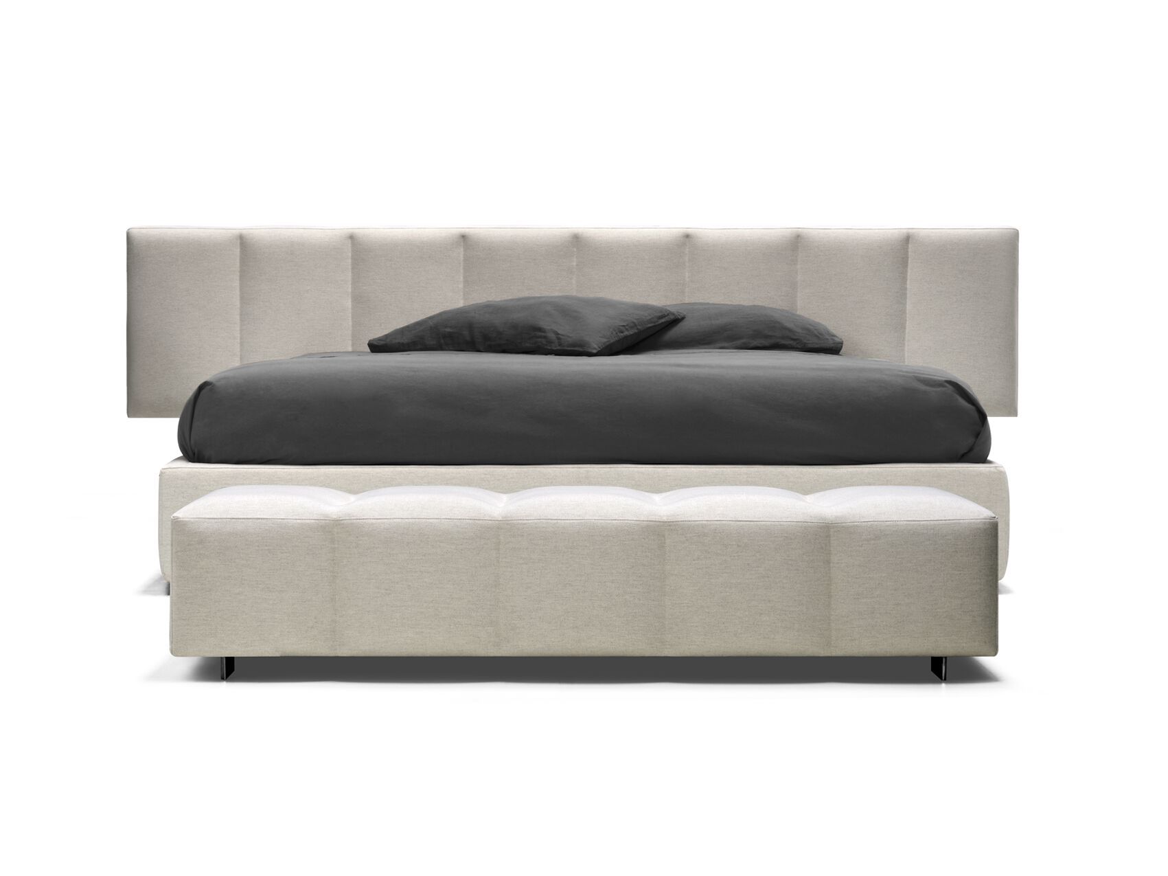 Двуспальная кровать с мягким изголовьем Arketipo Milky Way ARCH-00039095 - Вид №1