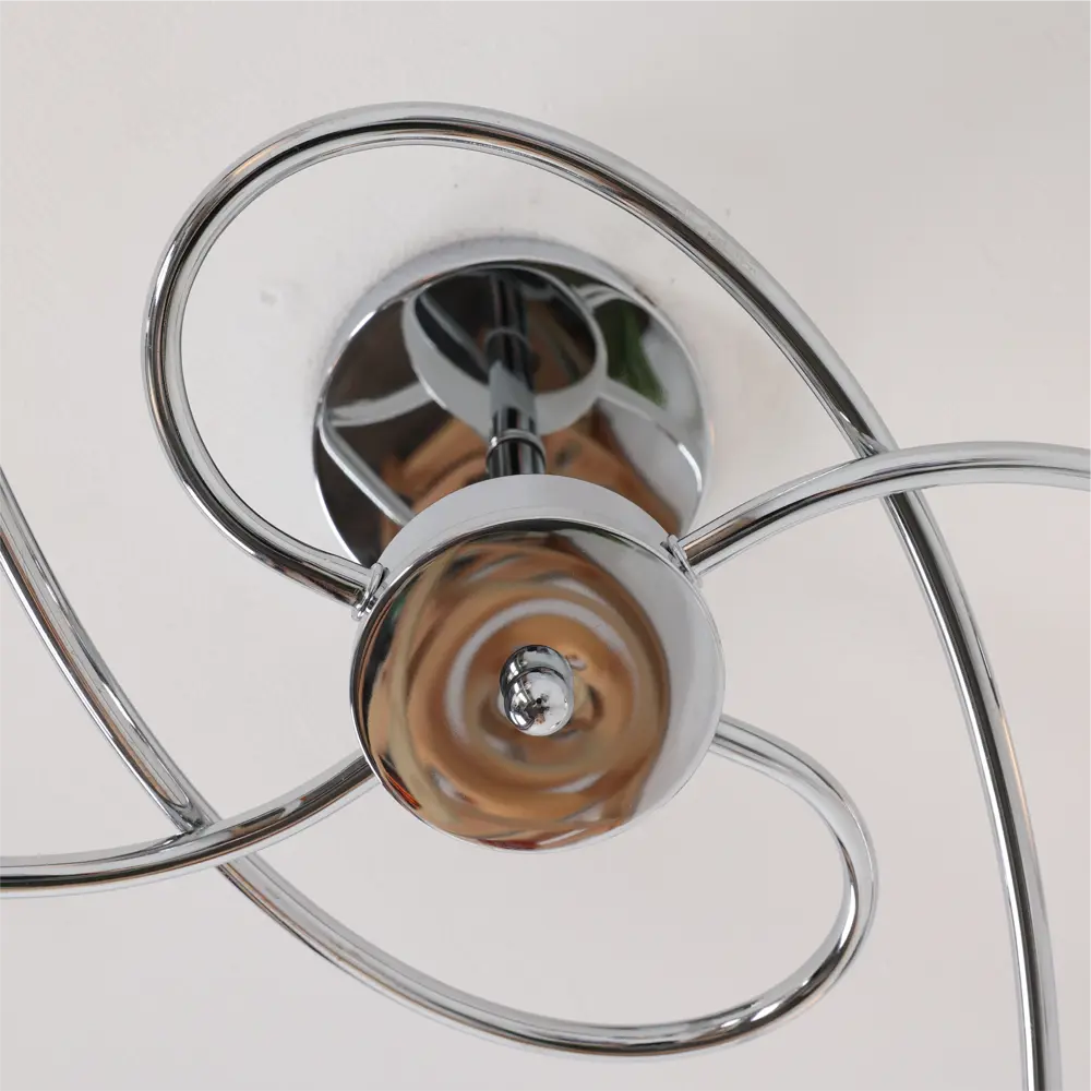 Люстра потолочная «Costa» 24000-4 4 лампы 12 м² цвет серебристый SCHAFFNER STLM-2120557 - Вид №10