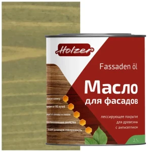 90407662 Масло для фасадов HOLZER MFASAD25Fistashka цвет фисташковый 2.5 л STLM-0854446