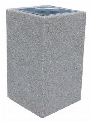 11711 КОЛЬ, урна из бетона LAB.Space  - Вид №1