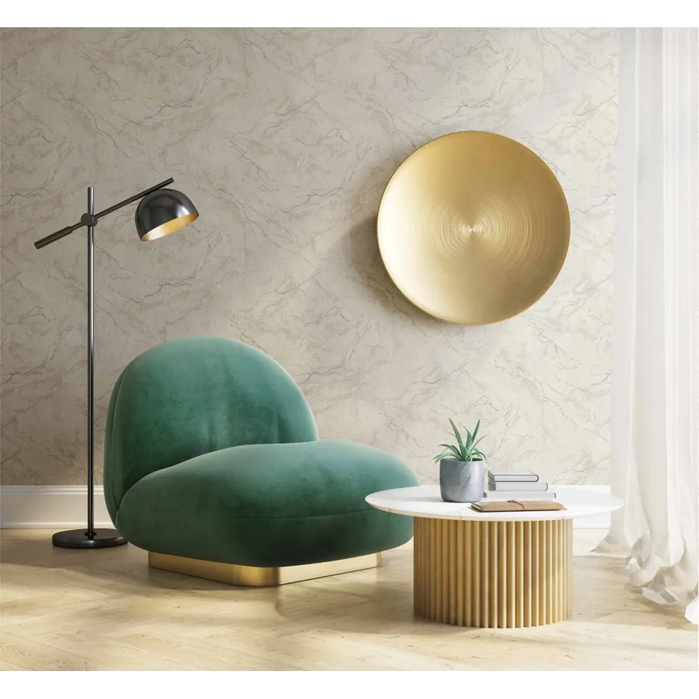 Обои флизелиновые Ovk Design Ривер кремовые 1.06 м 11204-02 89450826 STLM-2079029 - Вид №4