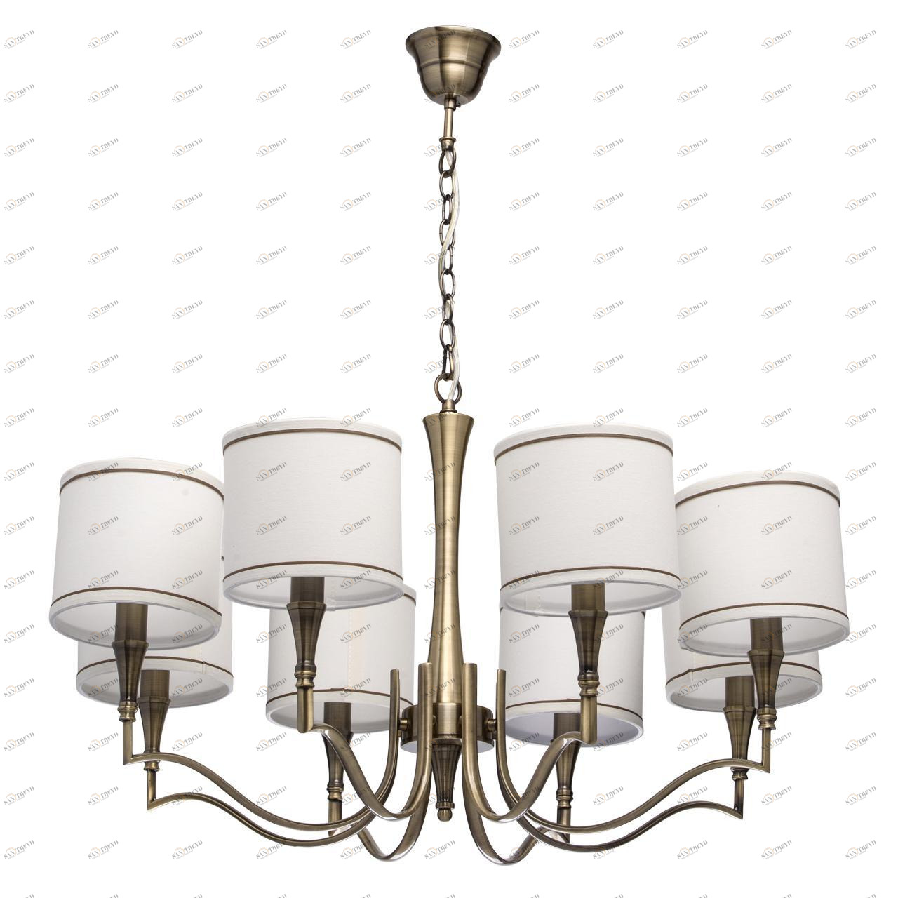 Подвесная люстра MW-Light Конрад 4 667010808 MW-LIGHT ДИЗАЙНЕРСКИЕ, КОНРАД 186195 Белый 