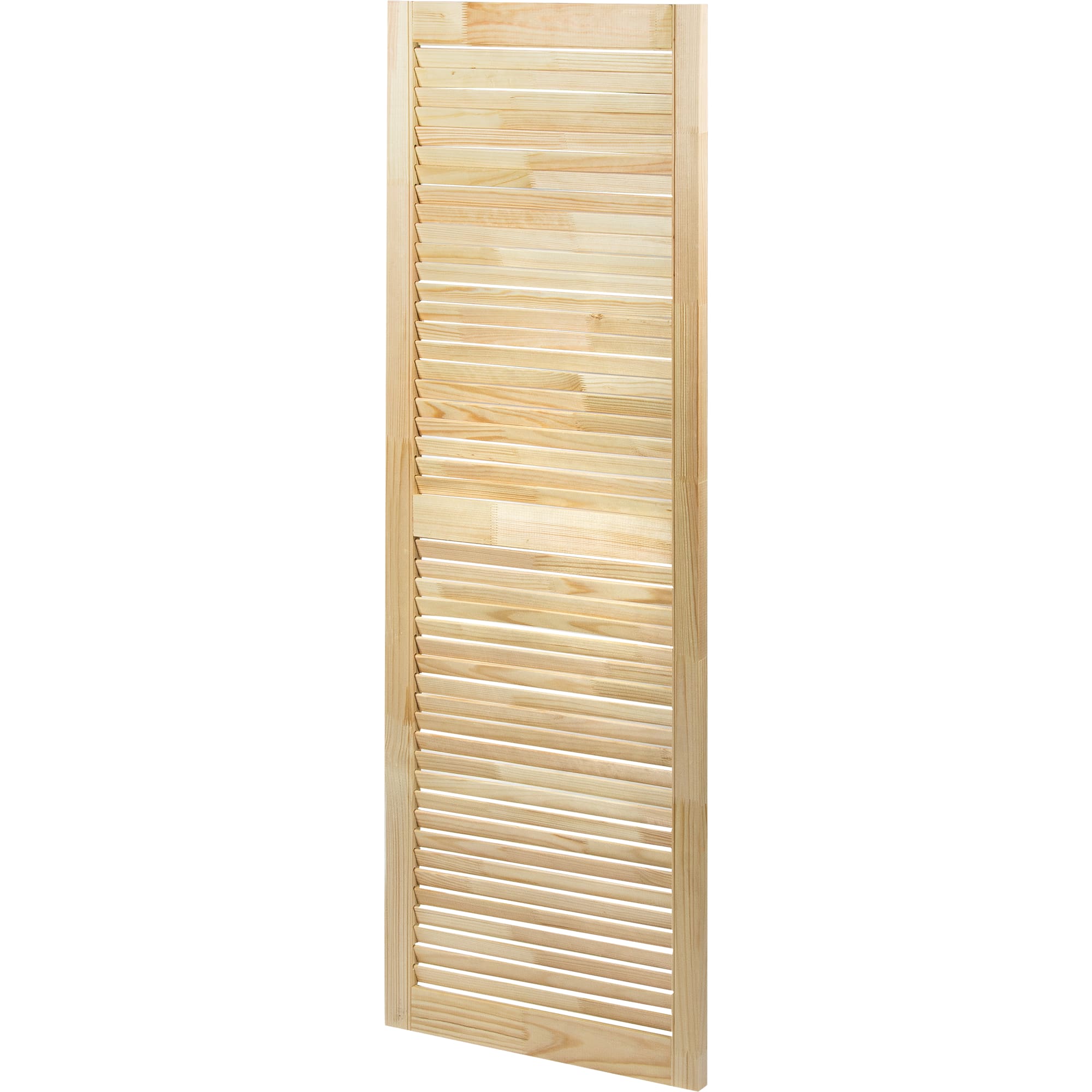 15312074 Дверка жалюзийная 1505х494х20 мм хвоя сорт А Santreyd  - Вид №1