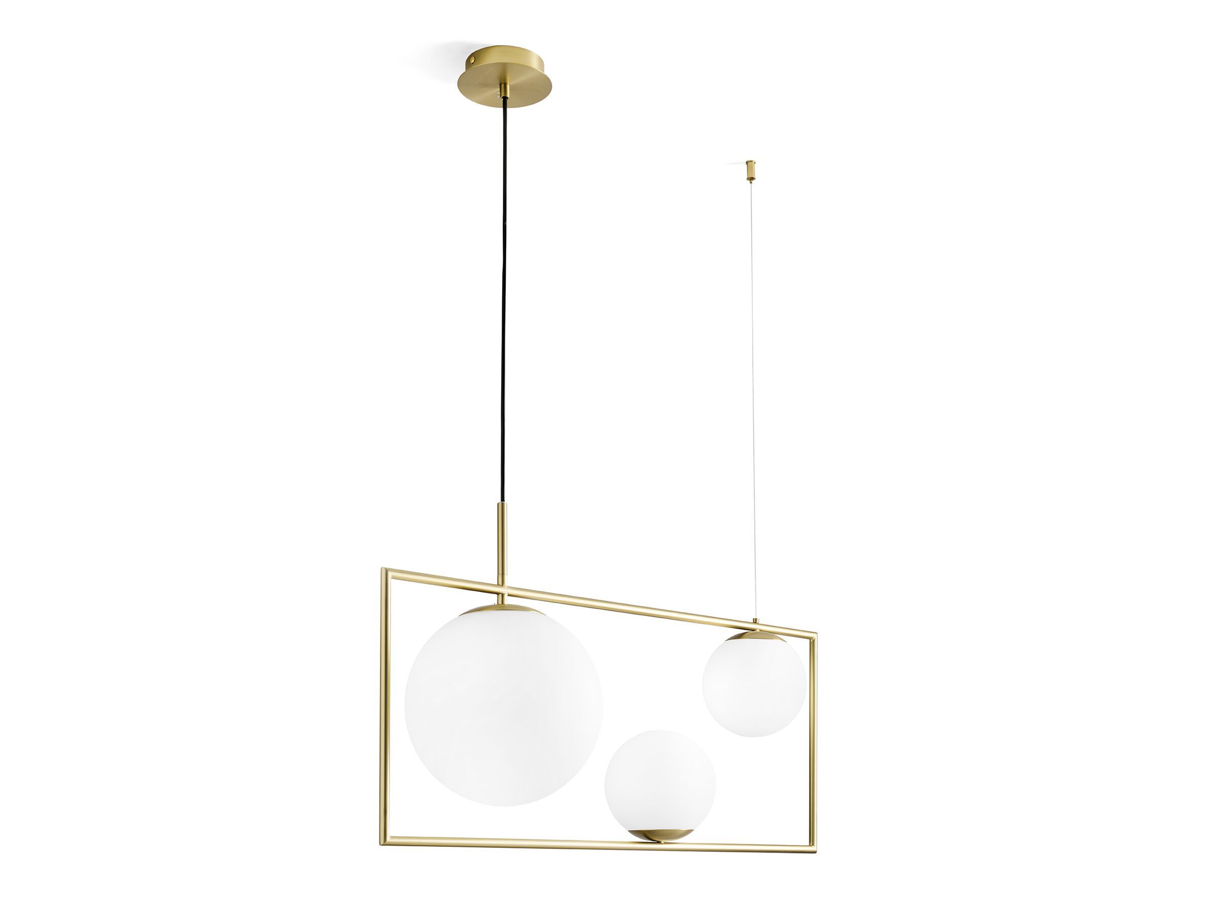 Подвесной светильник из стали и стекла Miloox Buble ARCH-00070533