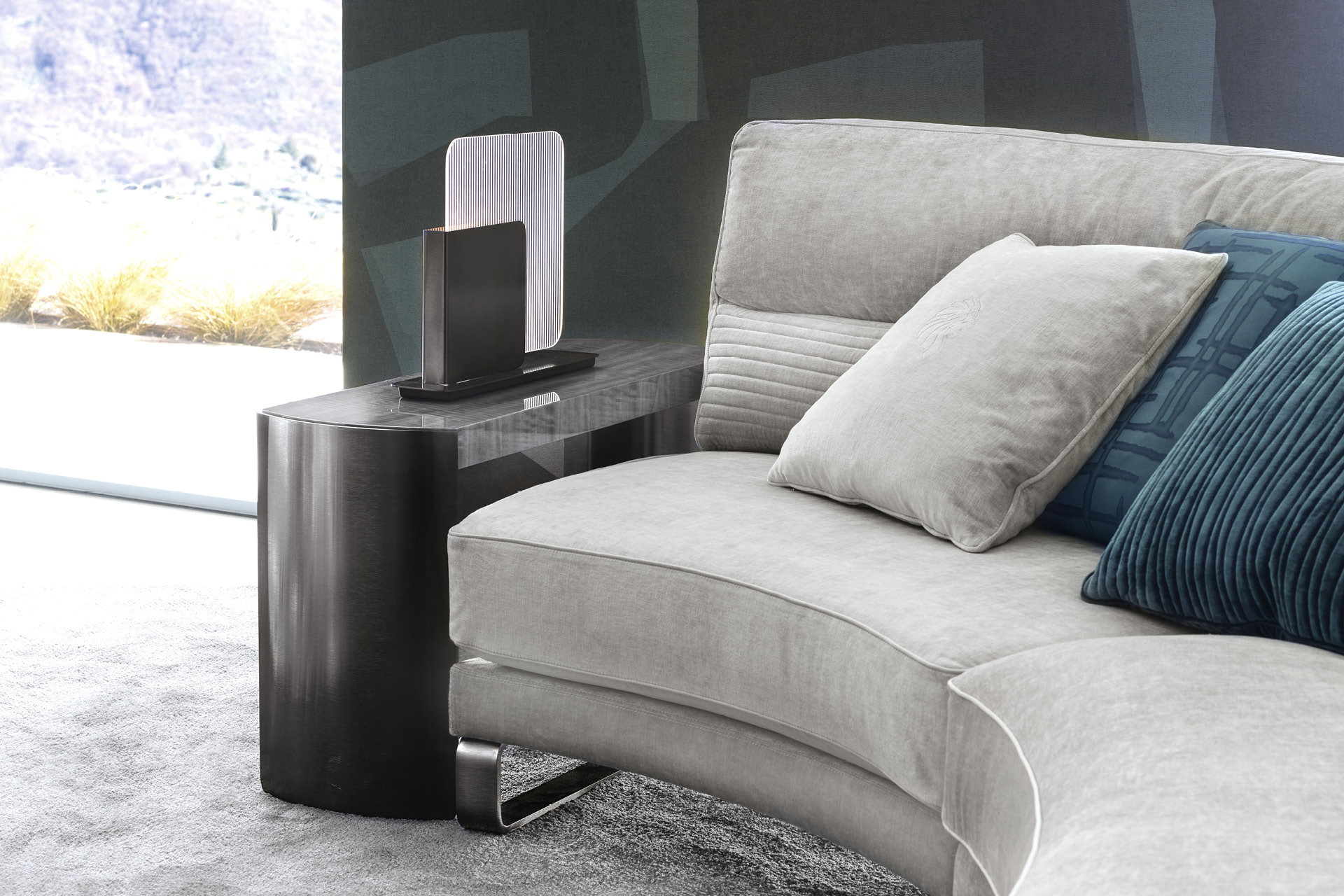 380/54 Mirage торцевой диванный стол - giorgio collection - Вид №3