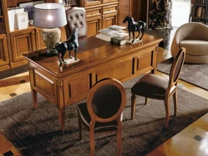 Martini Interiors Прямоугольный стол из вишневого дерева с ящиками Torino