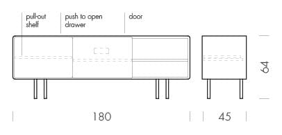 ТВ шкаф / шкаф из дуба Gazzda ARCH-00022420 - Вид №29