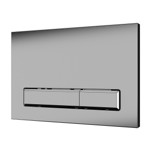 04520 Кнопка для механического смыва для рамы SLR 21, матовый хром SANELA