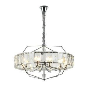 Подвесная люстра Stilfort Avenue 2090/09/12C STILFORT ДИЗАЙНЕРСКИЕ, AVENUE 00-3888486 Прозрачный;хром