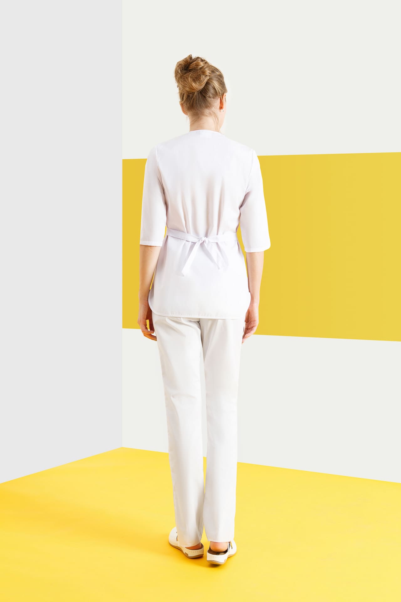 66193 Куртка "Сервис" белая  Медицинская одежда  размер 50/158-164 Спецодежда  - Вид №6