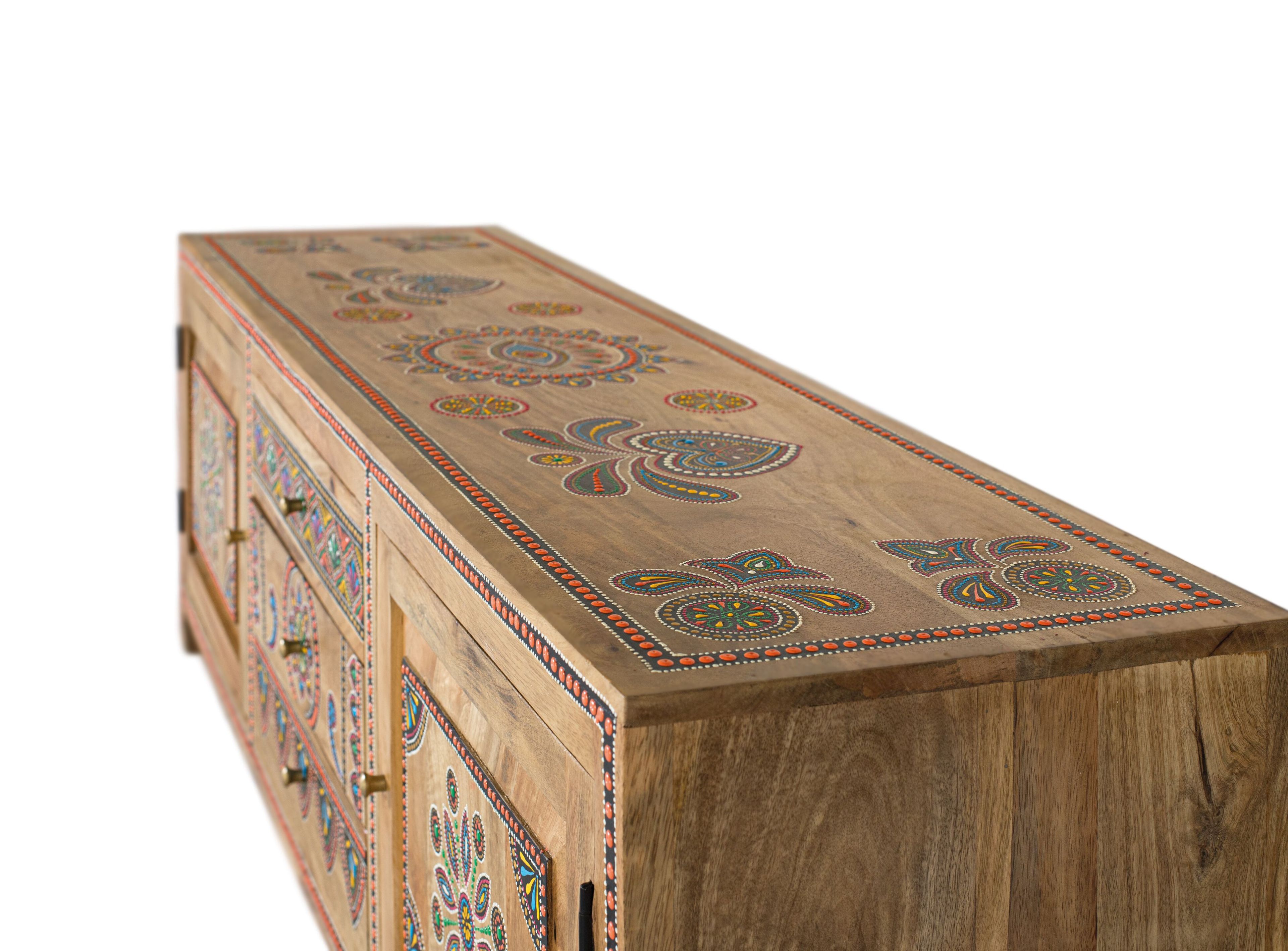 Шкаф для телевизора mango с распашными дверцами Giner y Colomer 1765 ARCH-00072502 - Вид №1