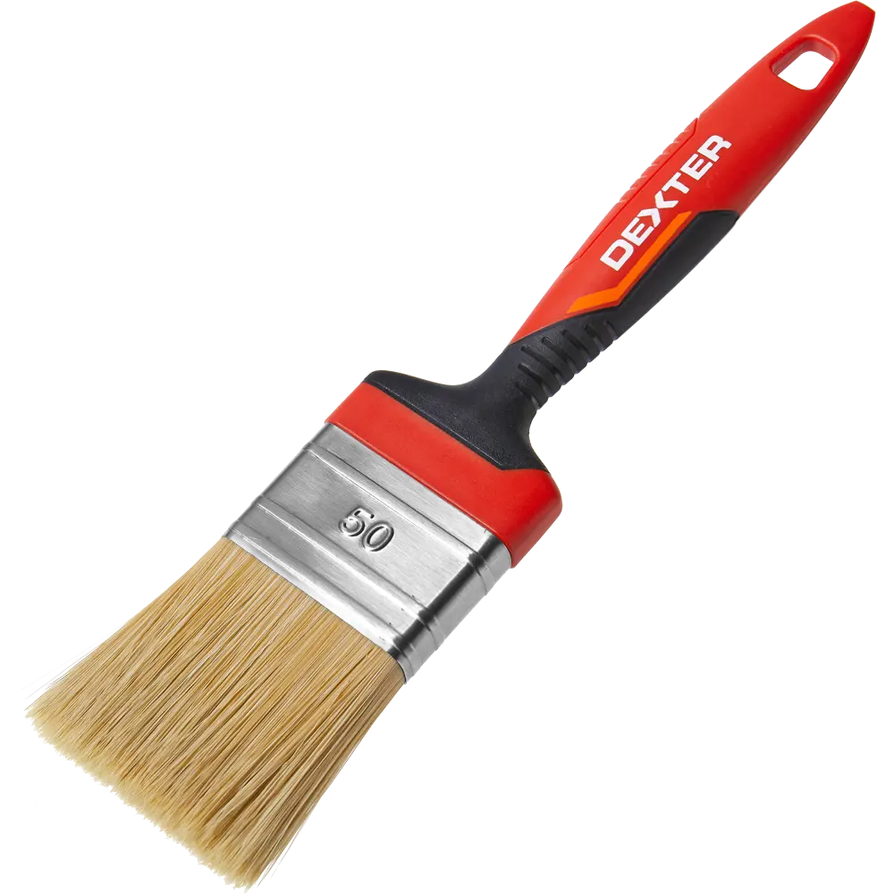 Кисть Dexter для алкидных красок 50 мм с эргономичной ручкой 82798217 STLM-0036041