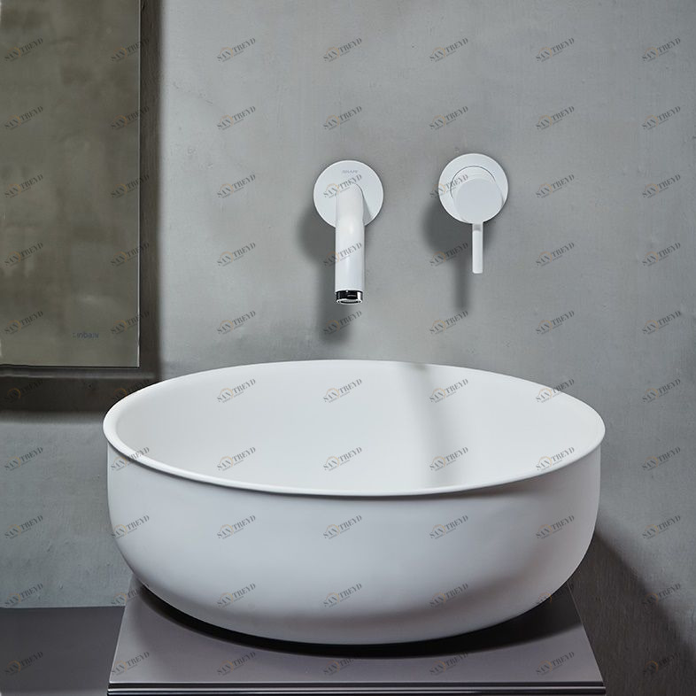 PR002 Накладная раковина на столешницу  овальная Inbani 