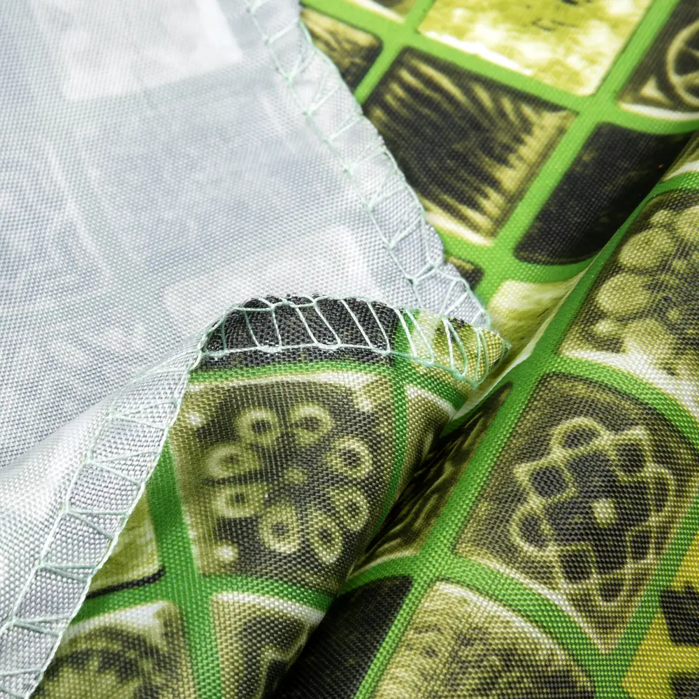 Штора для ванной комнаты «Грин» 180х180 см цвет зелёный ВИЛИНА Полиэстер STLM-2180268 - Вид №3