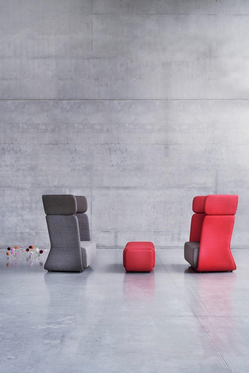 SOFTLINE Кресло из ткани с высокой спинкой Basket sun-id-1452679 - Вид №4