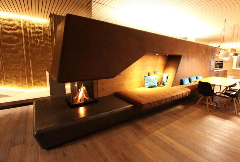 RÜEGG Дровяной стальной камин с панорамным остеклением Premium line sun-id-1497170 - Вид №11