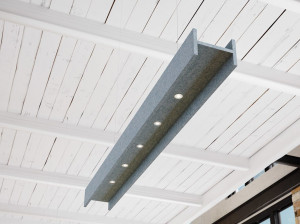 Рециркулированный Pet акустический подвесной светильник