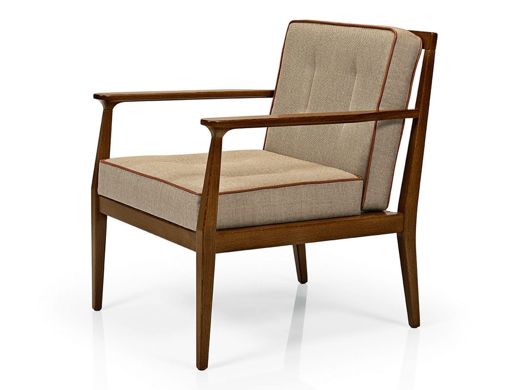 Деревянный стул с подлокотниками More Contract Annie ARCH-00132782