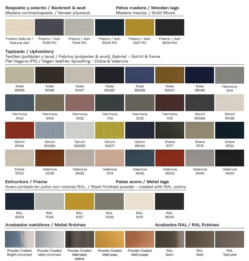 Стул из ясеня с подлокотниками Vergés Goose ARCH-00122147 - Вид №18