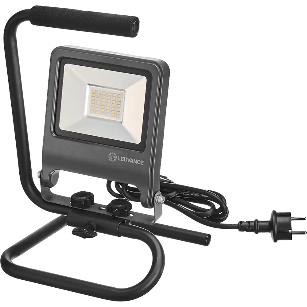 Прожектор светодиодный уличный Ledvance Work Light 30 Вт 4000K IP65 переносной, нейтральный белый свет 82354991 STLM-2025709 
