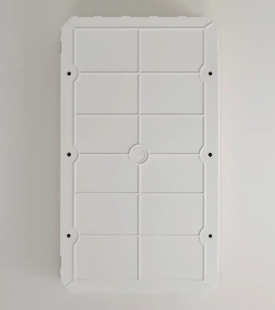 LUXRAY Боксс прозрачной крышкой ЩРВ-П-36 для внутренней установки 36-и модульных устройств LEZARD 731-1000-036 - Вид №5