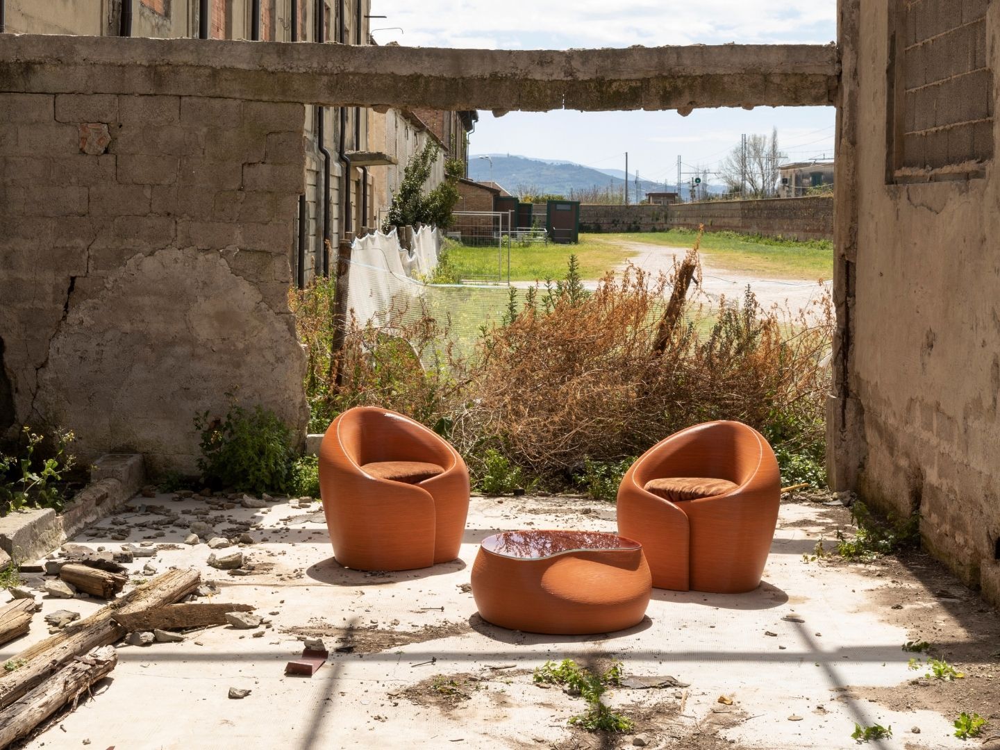 3D печатное пластиковое кресло Mediterranea Design Lissa ARCH-00116711 - Вид №1