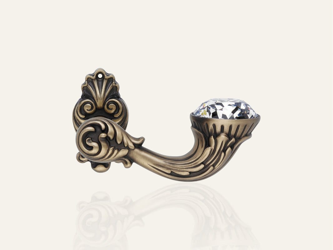Латунная ручка в стиле Людовика XIV с кристаллами Swarovski® с насадкой LINEA CALI' Brilliant Diamond ARCH-00096962 - Вид №7