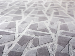 Ковер ручной работы из ткани