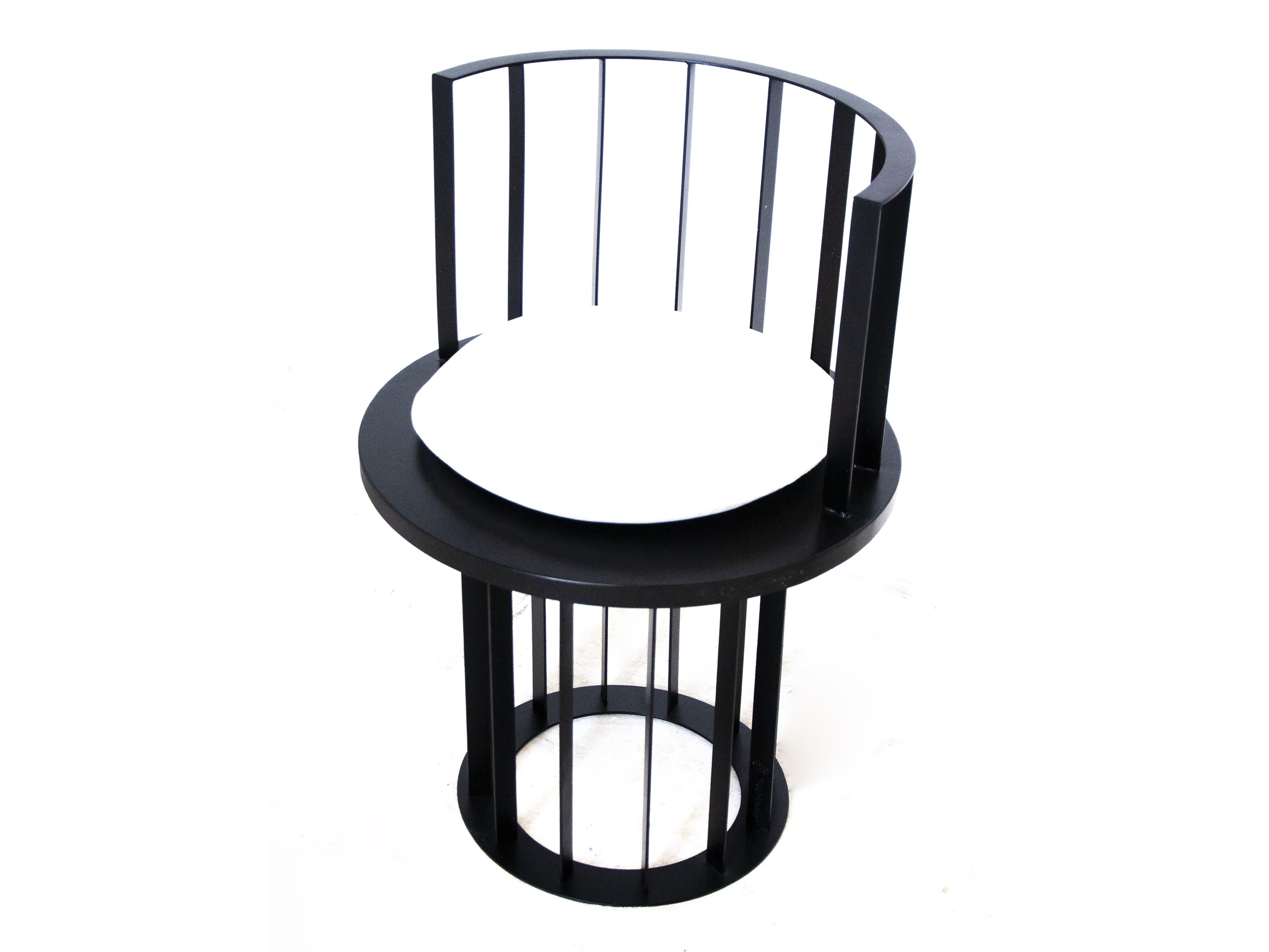 Высокий стул из стали Corten™ с мягким сиденьем TrackDesign Кандинский 1923 ARCH-00059714 - Вид №5