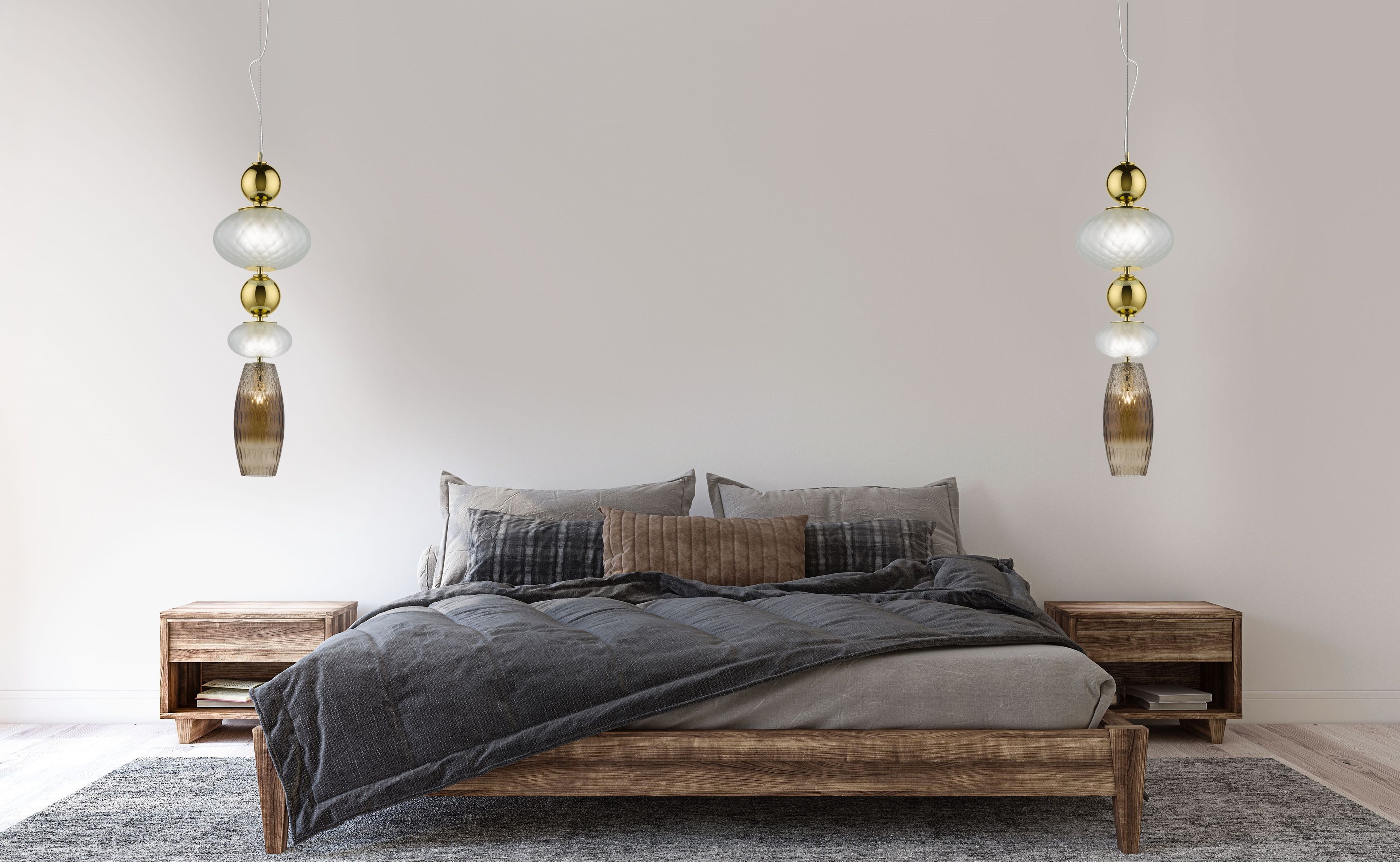 Светодиодный подвесной светильник из боросиликатного стекла Euroluce Lampadari Harmony ARCH-00035461 - Вид №4