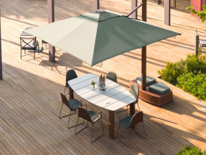 Стальной штабелируемый стул с подлокотниками