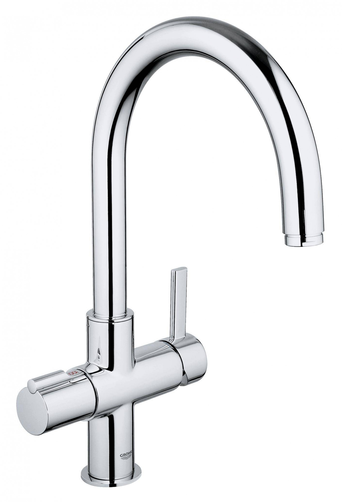 Смеситель для кухни GROHE Red без бойлера, C-излив, хром (30033000)