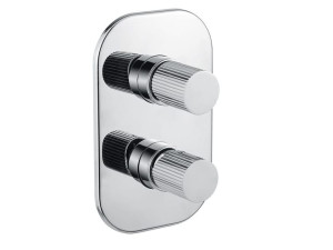 Хромированный латунный смеситель для душа с переключателем