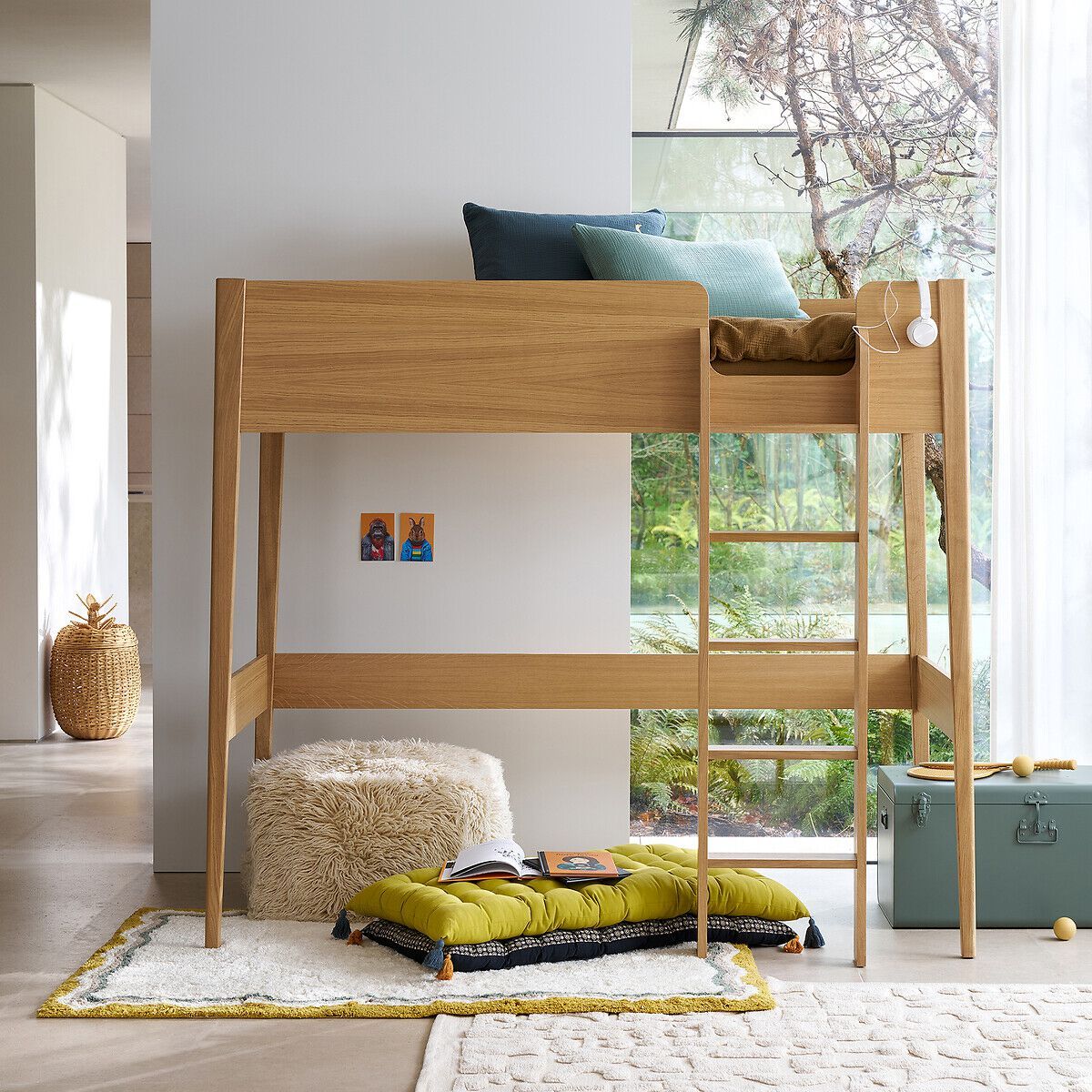 Кровать-чердак из шпона AMPM ALCESTE ARCH-00032969 - Вид №5