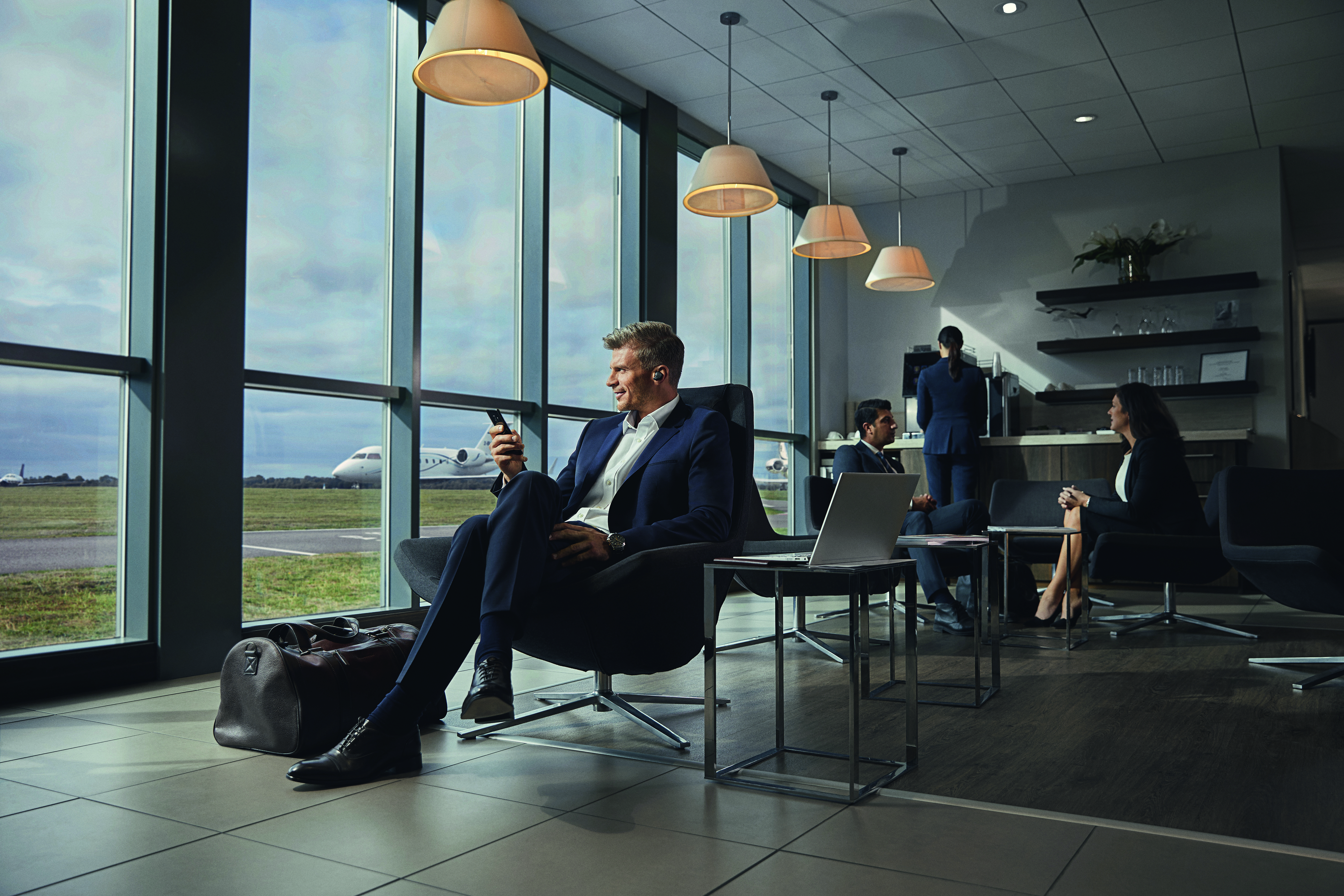 6598-832-209 evolve 65t, titanium black, uc Jabra Santreyd  - Вид №14