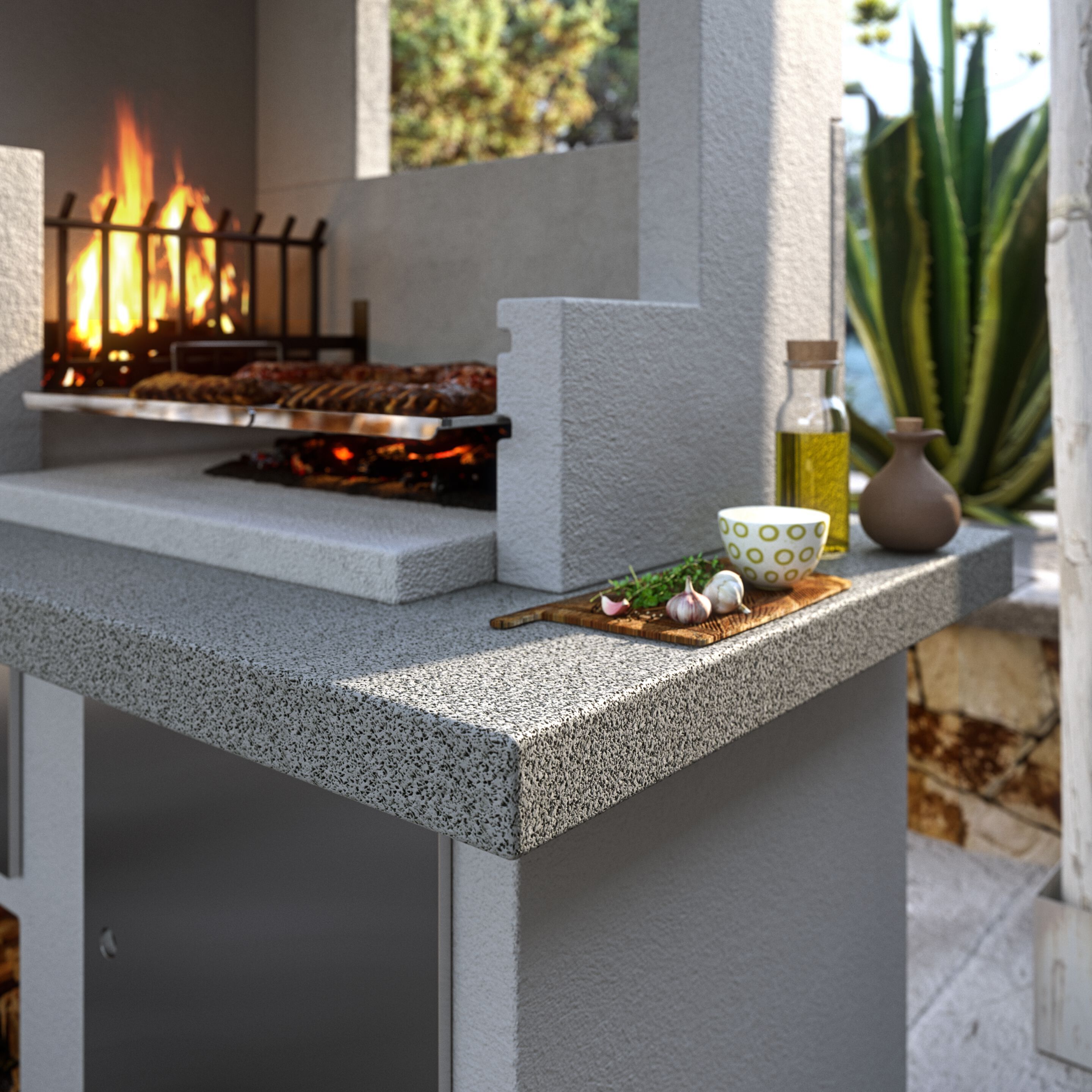 Дровяная печь на открытом воздухе PALAZZETTI ANTILLE ARCH-00049622 - Вид №2