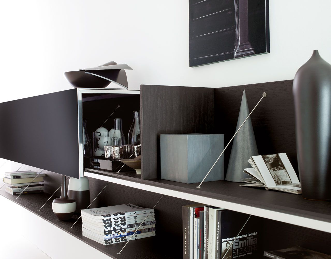 Оборудованная стена с ТВ-стойкой B&B Italia PAB ARCH-00029458 - Вид №18