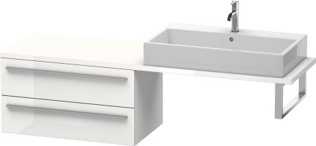 XL542906969 Шкафчик для компактной консоли X-Large #XL5429 800 x 478 мм Орех брашированный (натуральный шпон) Duravit - Вид №2