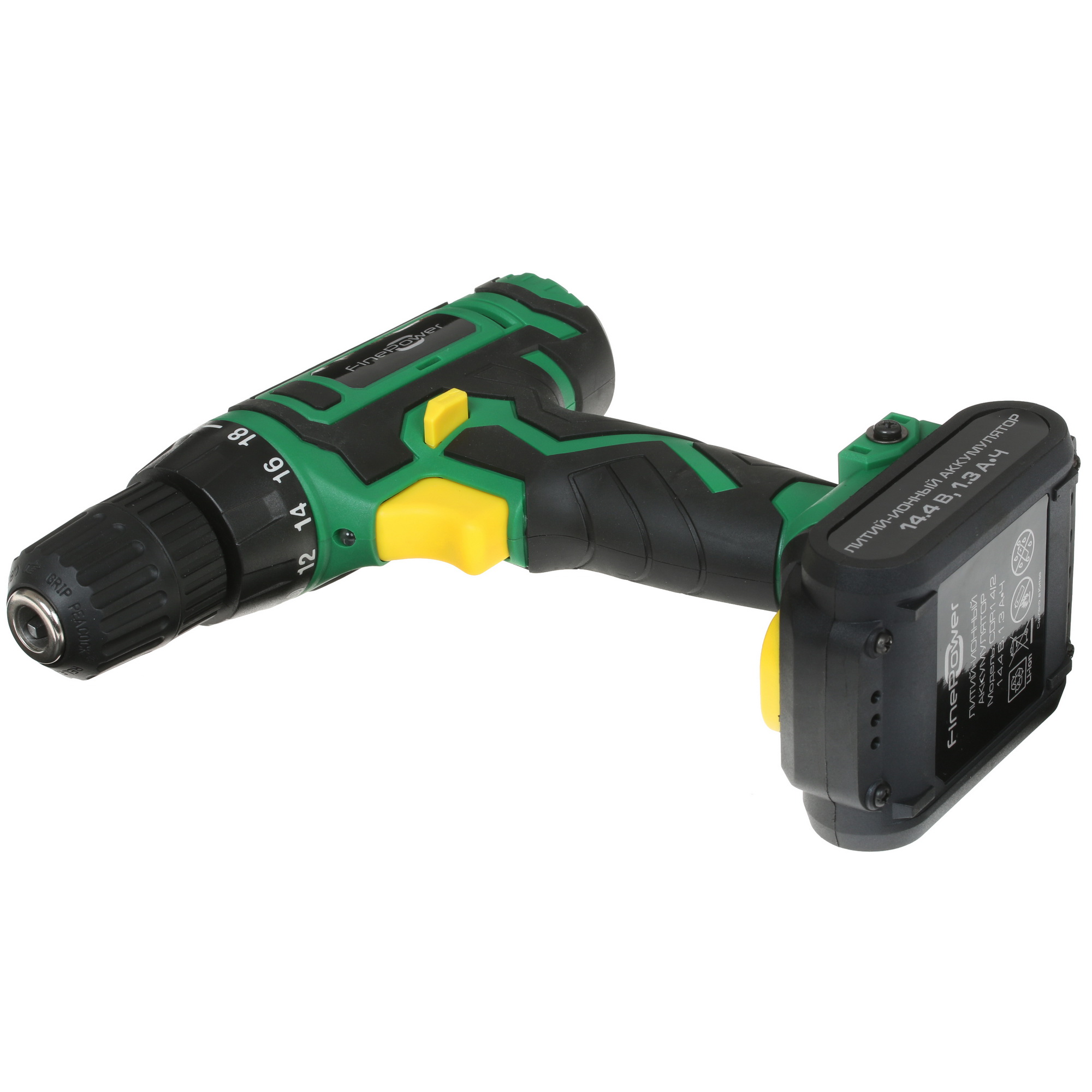 Дрель-шуруповерт FinePower CDR14/2 1376205 STDN-0123887 - Вид №4