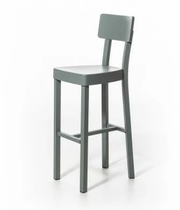 Gervasoni Табурет из алюминия с порошковым покрытием со спинкой Gervasoni outdoor