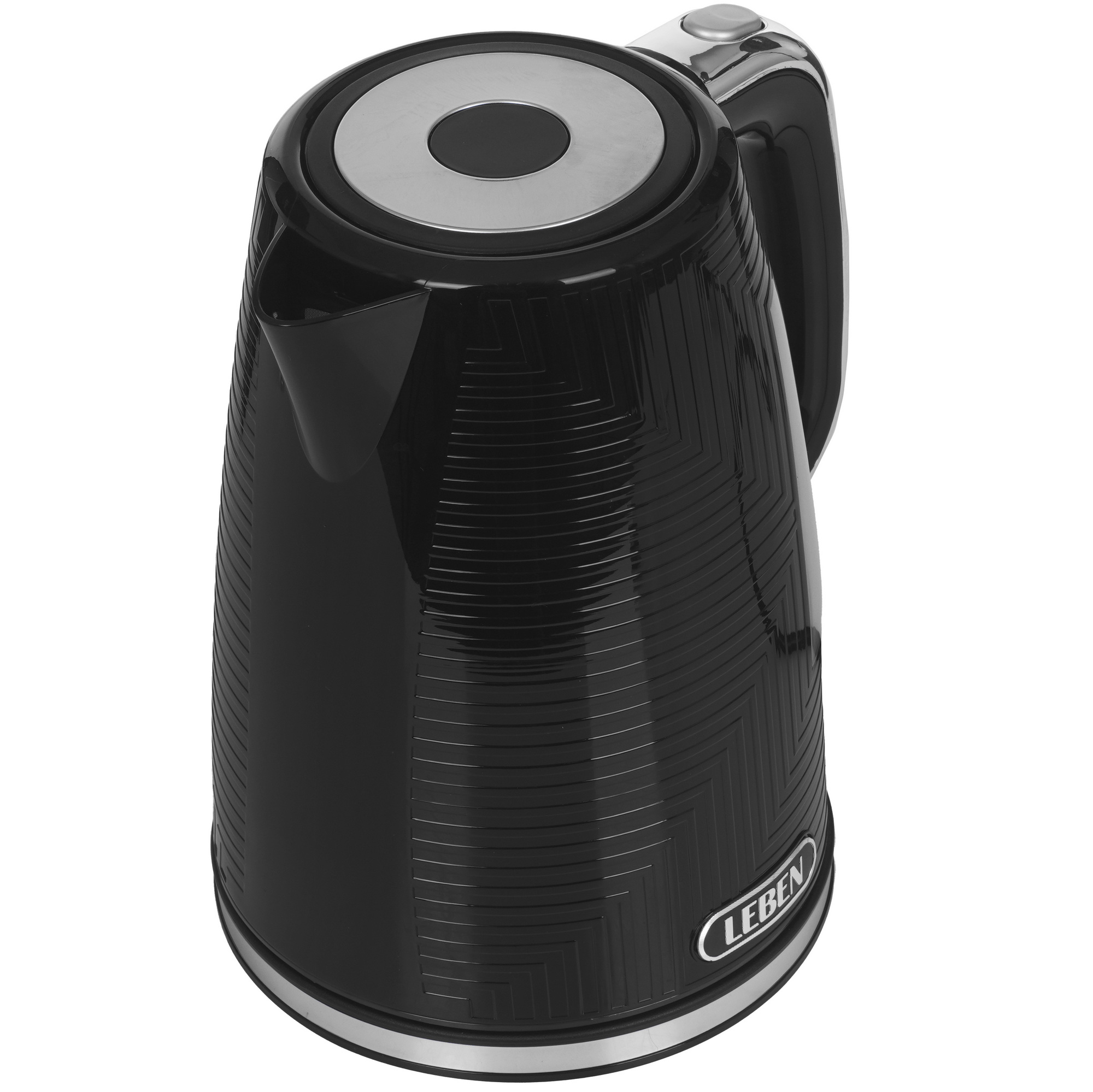 9237185 Электрочайник LEBEN 291-100 черный STDN-0063425 - Вид №2