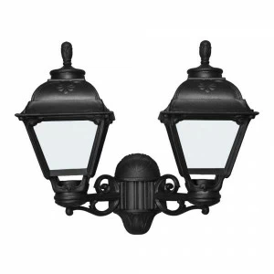 Уличный настенный светильник Fumagalli Porpora/Cefa U23.141.000.AYF1R FUMAGALLI ПОД СТАРИНУ, ФОНАРЬ 272151 Черный