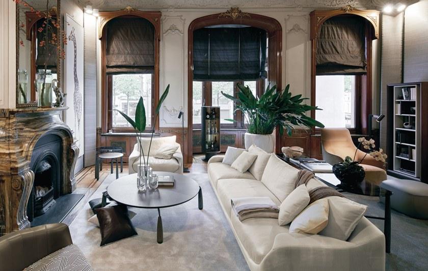 Giorgetti 3-х местный тканевый диван Martini sun-id-1374408 - Вид №2